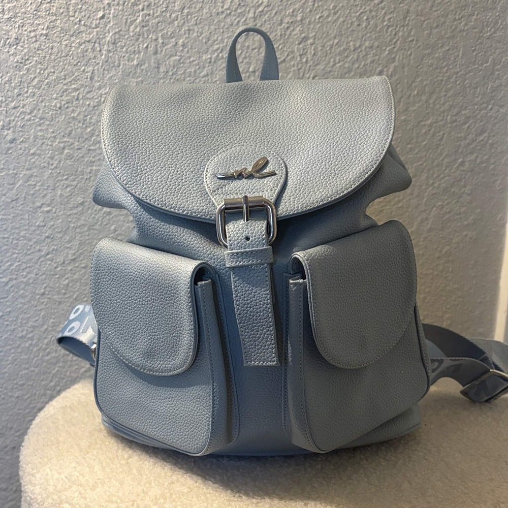 Elegant Sky Blue Backpack